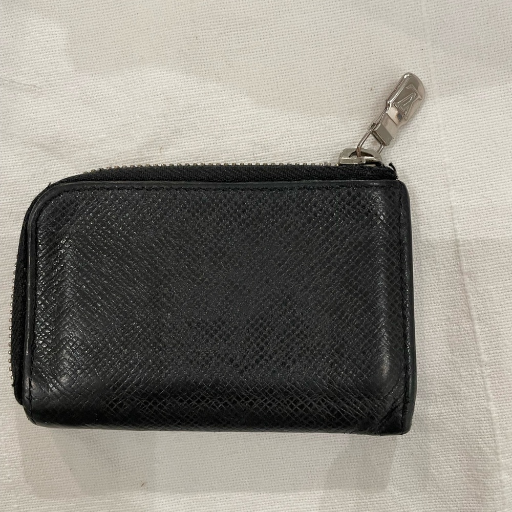 Louis Vuitton Taiga Black Coin Case